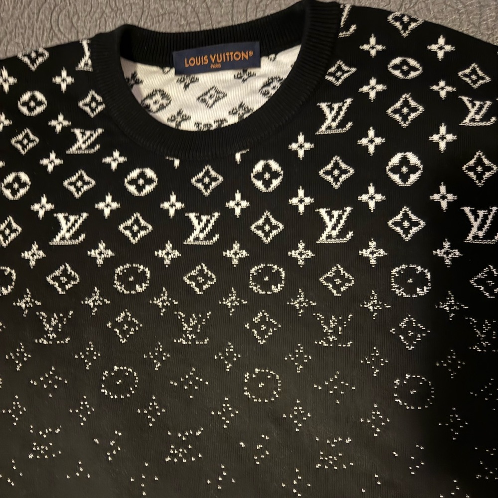 Louis Vuitton Monogram Gradient Crewneck Sweater